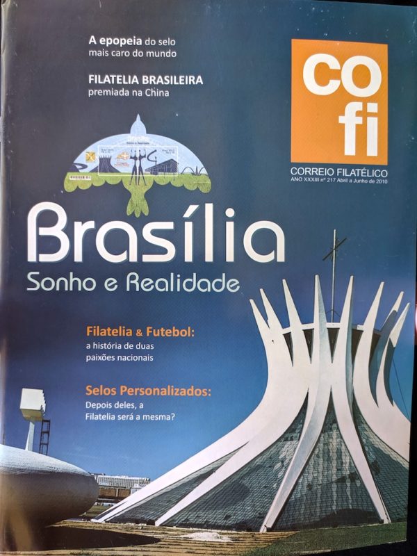 Revista COFI Correio Filatélico 2010 Ano 33 Número 217 Brasília