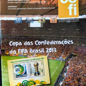 Revista COFI Correio Filatélico 2013 Ano 36 Número 229 Copa das Confederações