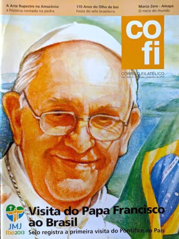 Revista COFI Correio Filatélico 2013 Ano 36 Número 230 Papa Francisco