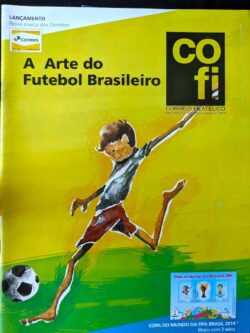 Revista COFI Correio Filatelico 2014 Ano 37 Numero 233 Arte do Futebol