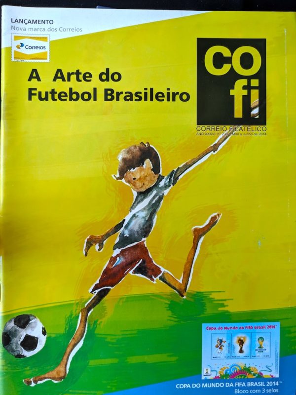 Revista COFI Correio Filatélico 2014 Ano 37 Número 233 Arte do Futebol