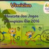 B 187 Bloco Mascote dos Jogos Olímpicos Vinicius Olimpíadas 2015 CBC RJ