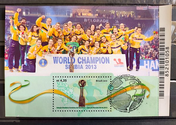 B 191 Bloco Handebol Campeã Mundial Sérvia 2016 CBC RJ