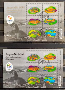 B 192 e 193 Bloco Jogos Rio 2016 Arenas Olímpicas e Paralímpicas CBC RJ