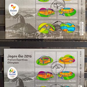 B 192 e 193 Bloco Jogos Rio 2016 Arenas Olímpicas e Paralímpicas CBC RJ