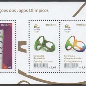 B 194 Bloco Celebrações dos Jogos Olímpicos Rio 2016