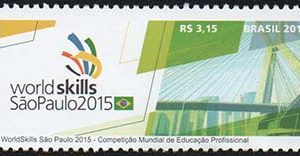 C 3408 Selo WorldSkills Sao Paulo Educação Profissional 2015