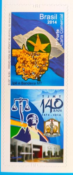 C 3409 Selo Personalizado Tribunal de Justica do Mato Grosso 2015