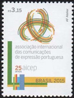 C 3440 Selo 25 Anos AICEP 2015