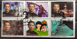 C 3485 Selo 200 Anos Nascimento de Dom Bosco Religiao Indio Brasilia 2015 CBC MT