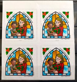 C 3492 Selo Natal Presente Religiao 2015 Quadra