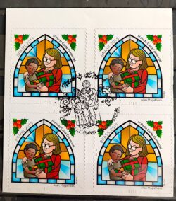 C 3492 Selo Natal Presente 2015 Quadra CBC MT Cuiabá