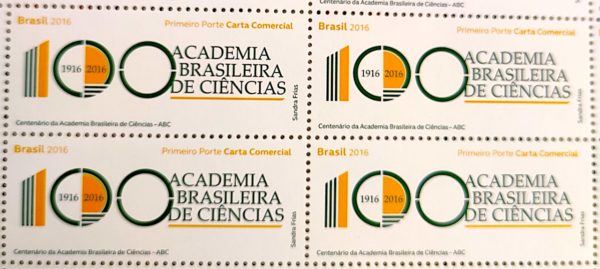C 3589 Selo Academia Brasileira de Ciencias 2016 Quadra