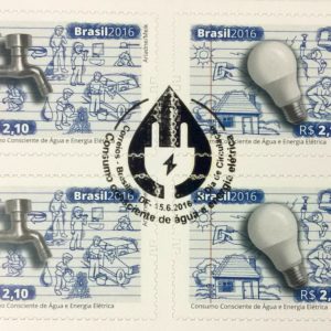C 3590 Selo Consumo Consciente de Água e Energia Elétrica 2016 CBC DF Brasília