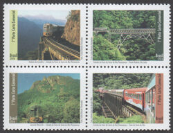 C 3611 Selo Estrada de Ferro da Serra do Mar Paranaense Trem Locomotiva 2016