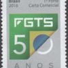 C 3650 Selo FGTS - 50 Anos FGTS 2016