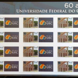 C 3411 Selo Personalizado SP 260 Universidade Federal do Ceará 2015 Folha