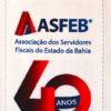 PB 148 Selo Personalizado 40 Anos da ASFEB Associação dos Servidores Fiscais da Bahia 2020