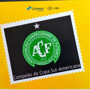 PB 57 Vinheta Selo Personalizado Chapecoense Futebol 2017 Vinheta G