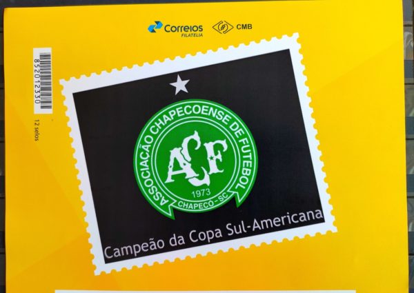 PB 57 Vinheta Selo Personalizado Chapecoense Futebol 2017 Vinheta G