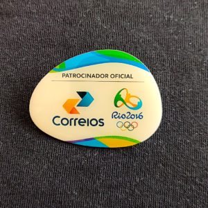 Pin Broche Correios Olimpiadas Rio 2016