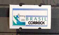 Selo Etiqueta Automato Brasiliana 1993 Sem Franquia