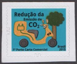 Selo Regular RHM 864 Reducao da Emissao de CO2 Motocicleta 2015