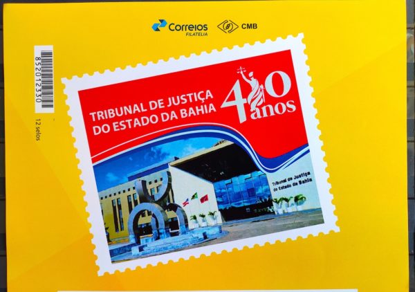 Selo Personalizado PB Tribunal de Justiça da Bahia 2020 Vinheta