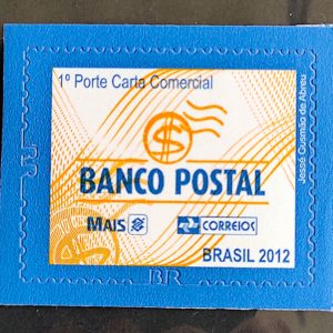 Selo Regular RHM 862 Banco Postal Economia Dinheiro 2012