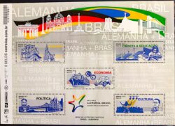 B 175 Selo Relacoes Diplomaticas Navio Fusca Carro Economia Industria 2013