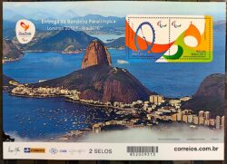 B 184 Bloco Entrega da Bandeira Paralimpica 2012