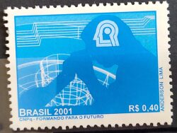 C 2375 Selo CNPq Formando para o Futuro Ciencia Educacao 2001
