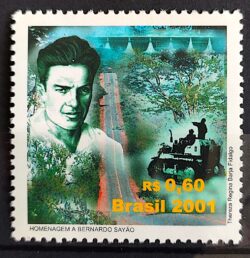 C 2396 Selo Bernardo Sayao Politico Agronomia Sade Brasilia 2001