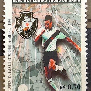 C 2401 Selo Campeoes da Libertadores Futebol Vasco da Gama 2001