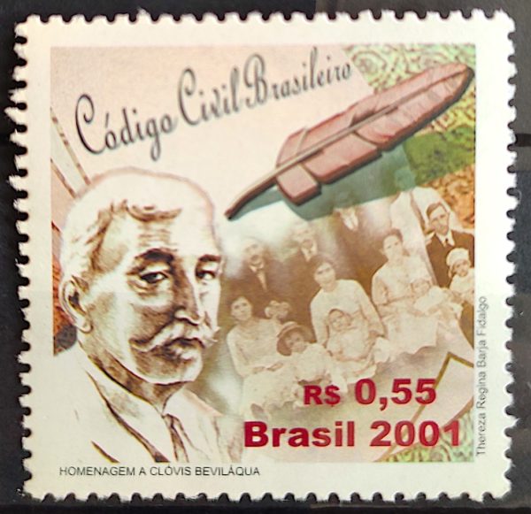 C 2407 Selo Clóvis Beviláqua Jornalismo Direito 2001