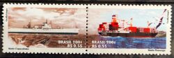 C 2436 Selo Marinha Mercante Navio Copacabana e Flamengo 2001