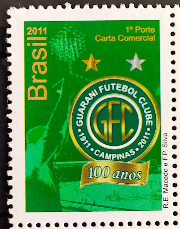 C 3082 Selo Guarani Futebol 2011