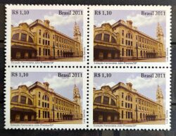 C 3086 Selo Estacao Ferroviaria Julio Prestes Trem 2011 Quadra