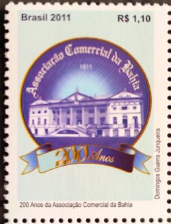 C 3099 Selo Associação Comercial da Bahia 2011