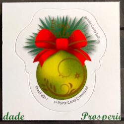 C 3140 Bolas de Natal Religião 2011 Esverdeado