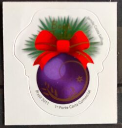 C 3143 Bolas de Natal Religião 2011 Violeta