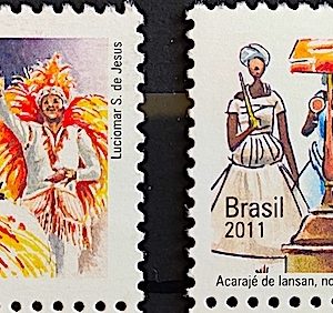 C 3150 Selo Relacoes Diplomaticas Brasil Belgica Carnaval Arte 2011 Serie Completa