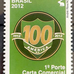 C 3187 Selo America Mineiro MG Futebol 2012