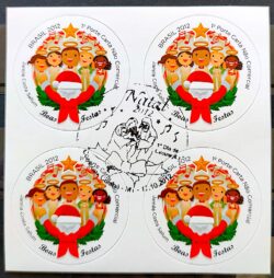 C 3232 Selo Natal Coral 2012 CBC MT Cuiabá