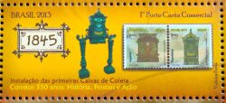 C 3255 Selo 350 Anos dos Correio Caixa Postal 2013