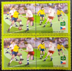 C 3286 Selo Relacoes Diplomaticas Brasil Republica Tcheca 2013 Quadra