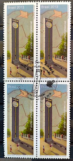 C 3300 Selo Marco Zero Amapa Mapa 2013 Quadra CBC AP Macapa 1