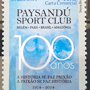 C 3331 Selo Paysandu Futebol Belém Pará 2014