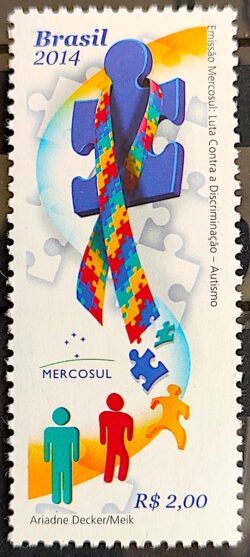 C 3332 Selo Luta Contra a Discriminacao Autismo Saude 2014
