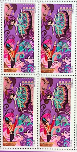 C 3747 Selo de Natal Soldadinho de Chumbo 2017 Gomado Quadra